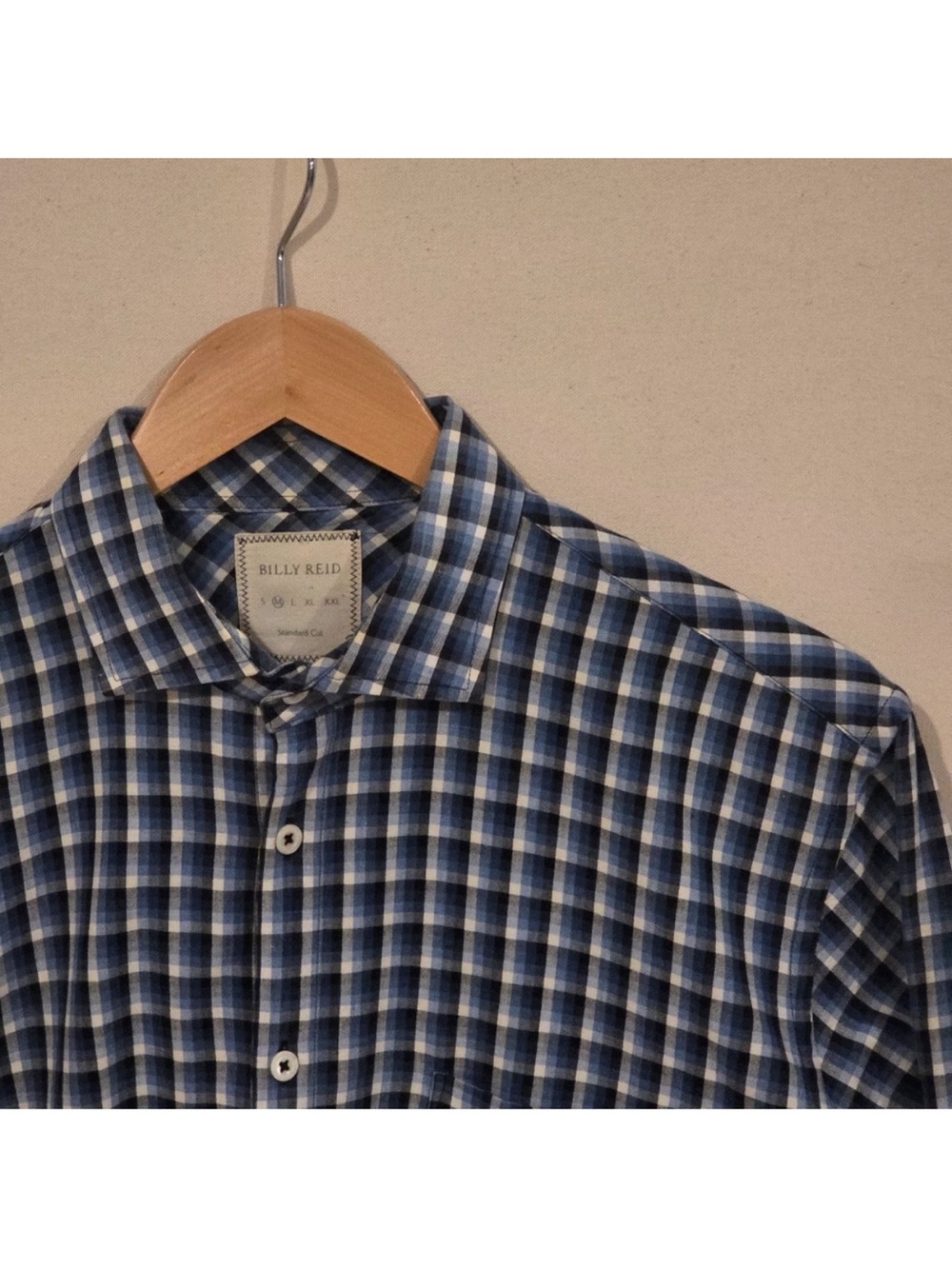 Billy Reid Standard Cut Button Down M